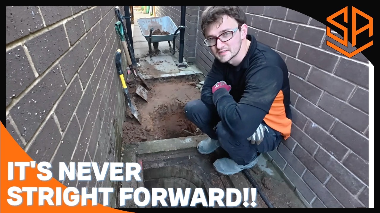 DRAINAGE JOBS ARE NEVER STRAIGHT FORWARD