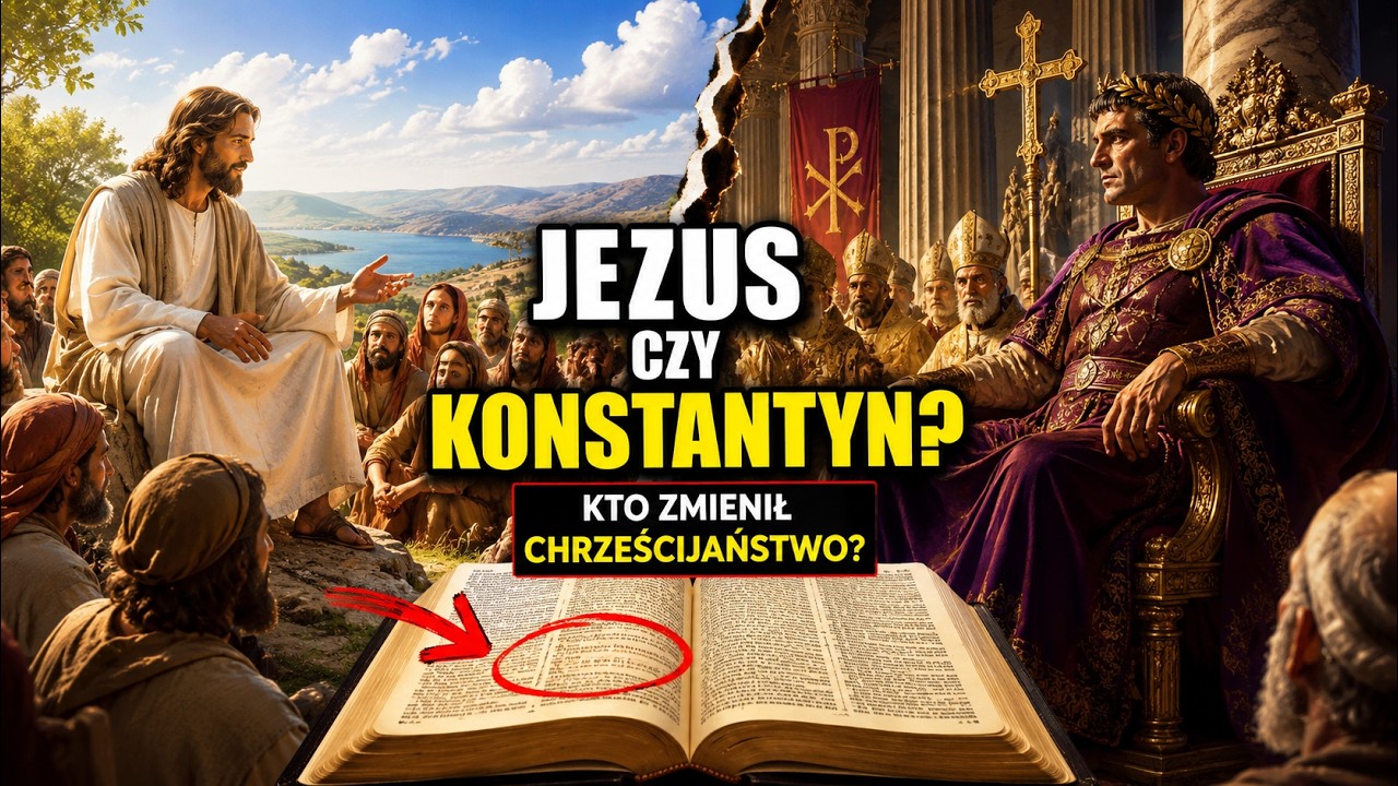 1700 Lat Kłamstw: Biblia UJAWNIA, co Konstantyn zrobił z nauczaniem Jezusa