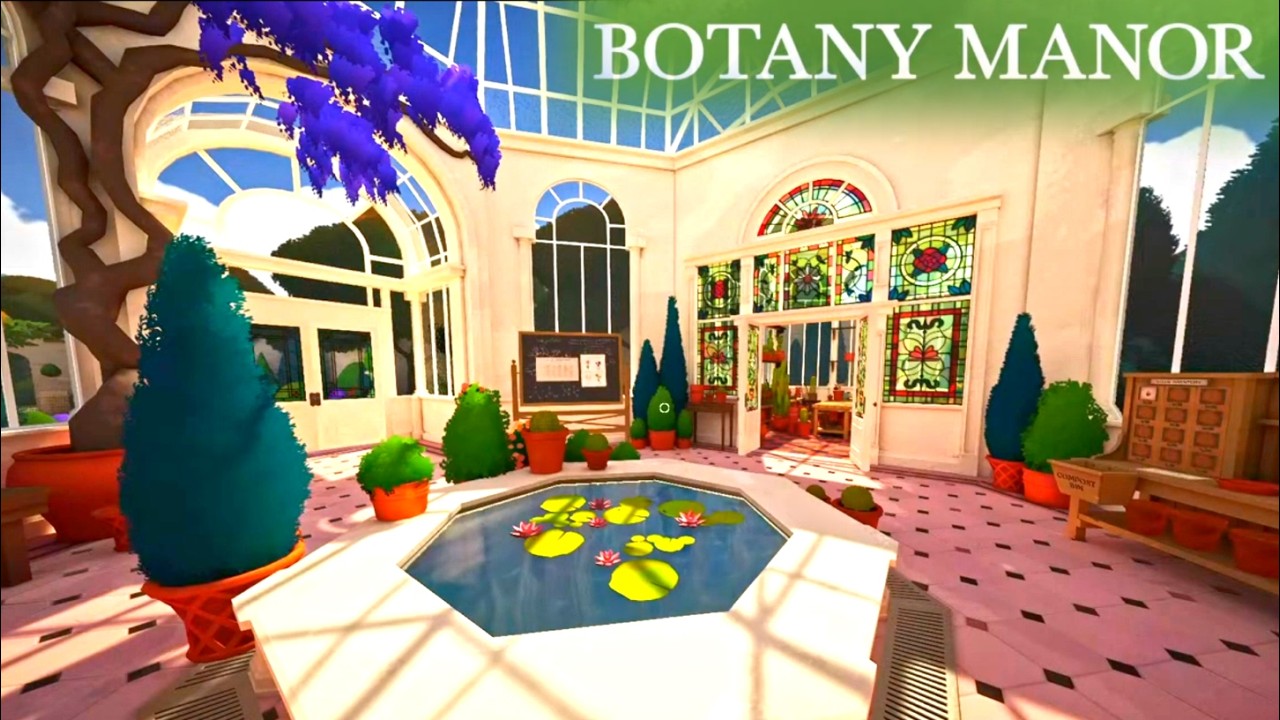 【Botany Manor】植物を研究して謎を解き明かすチルそうなゲーム