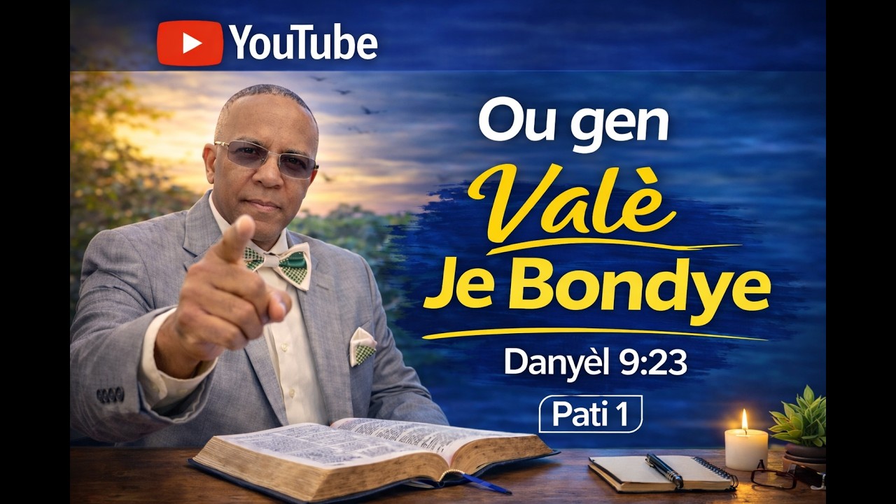Ou Gen Anpil Valè Nan Je Bondye | Sonje Sak Di Nan Danyèl 9:23