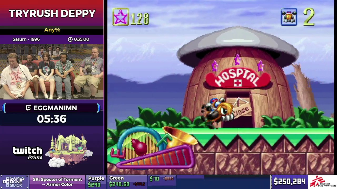 Tryrush Deppy by Eggmanimn in 30:38 - SGDQ2017 - Part 34