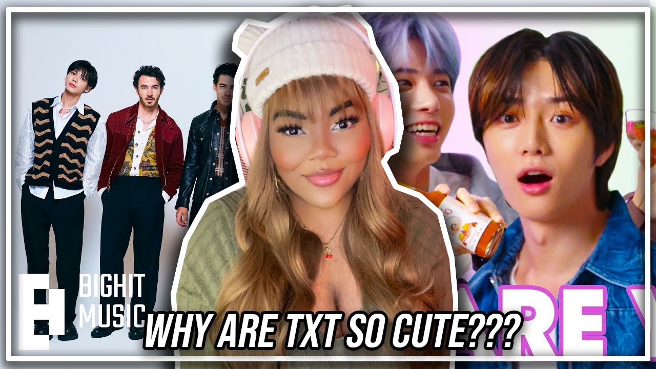 REACTING TO TXT & Jonas Brothers 'Do It Like That' Official MV + TXT Play 