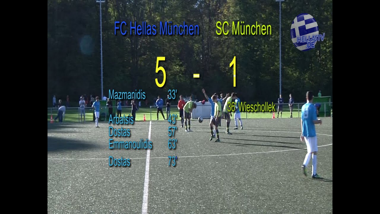 FC Hellas München-SC München 5-1 (Kreisklasse 19.10.2014)