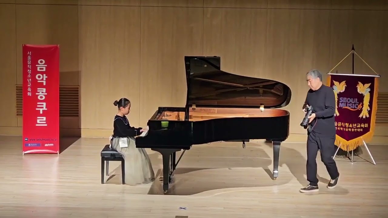 동자초 박채원 콩쿨준대상 Clementi Op.36 No.1 3rd