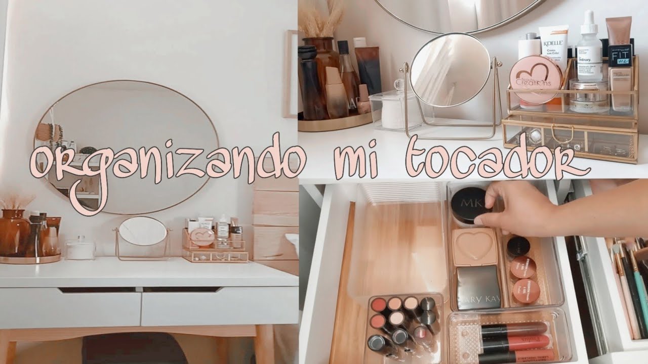 ORGANIZANDO MI TOCADOR,VANITY||MI CASA INFONAVIT