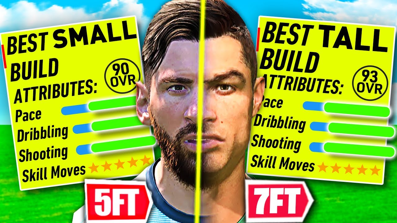 The Best TALL & SMALL Striker Builds on FIFA 22 Pro Clubs