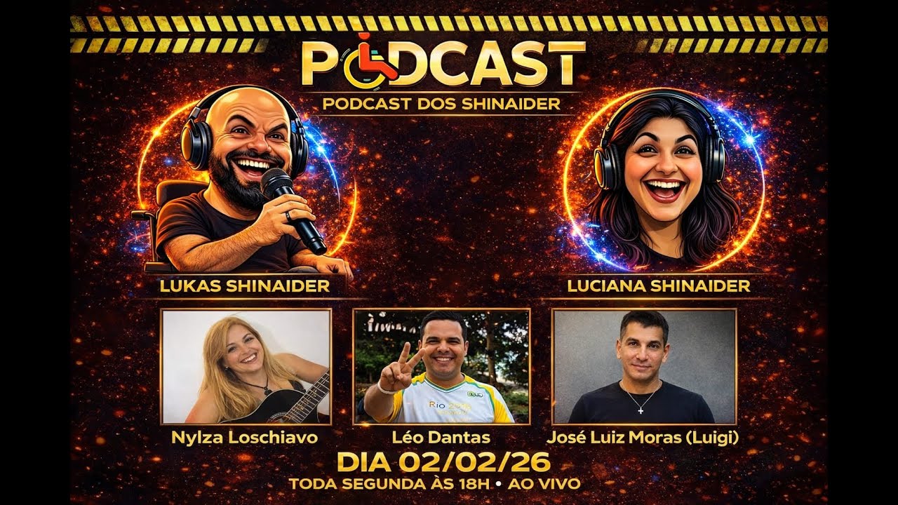 PCD Cast #15 - Nylza Loschiavo, Leo Dantas, José Luiz Moraes (Luigi)
