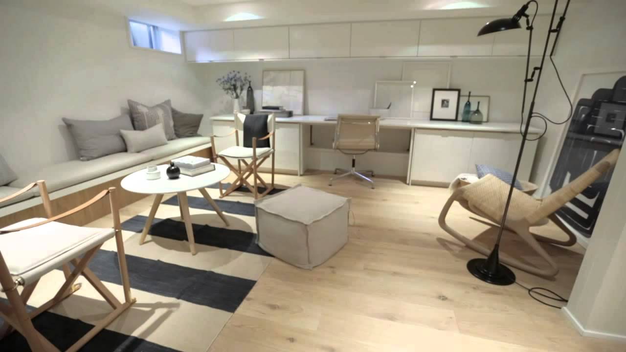 Interior Design — Modern Scandinavian-Inspired Bright Basement Renovation