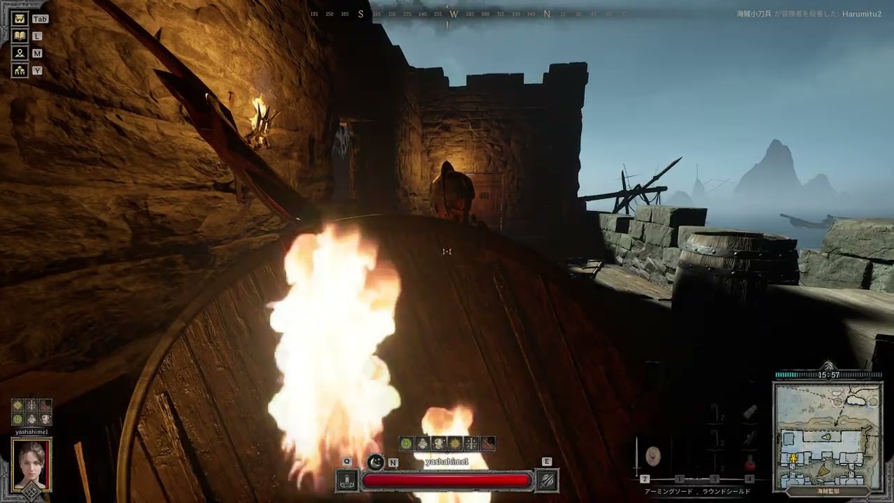 #96【最低レアリティで行くPvE】蒼き渦潮、ファイター。『Dark and Darker』無言プレイ。