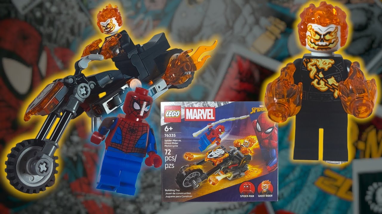 Spider-Man vs Ghost rider. speed build