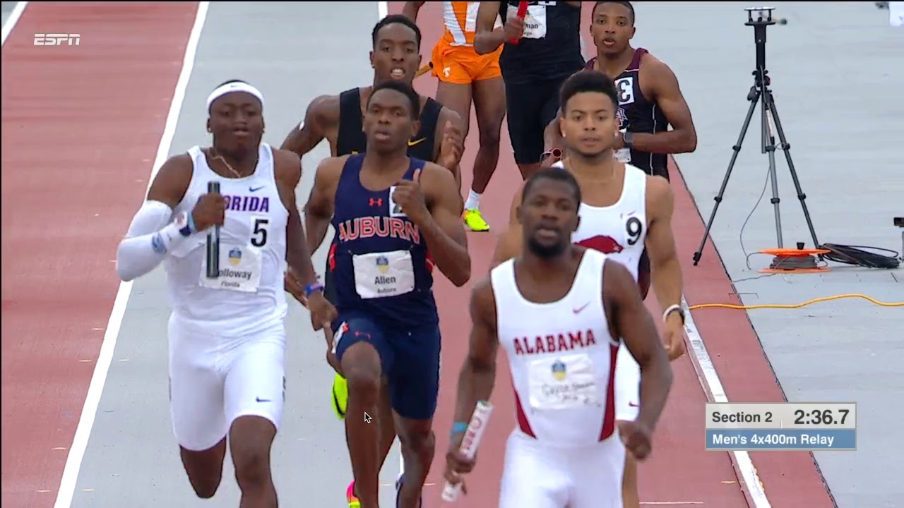 2017 SEC Outdoor mens 4x400m finals