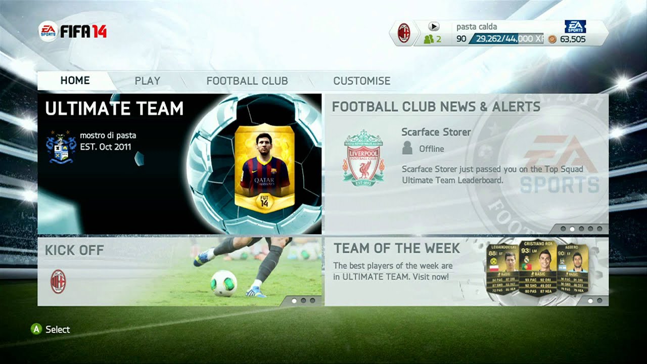 FIFA 14 - Some Next Gen Talk / Market Talk