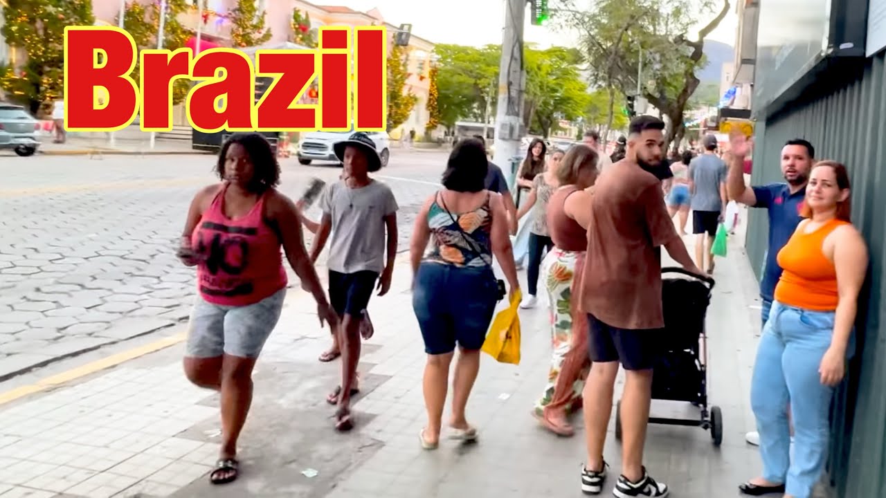 A Piece of Europe in the Heart of Brazil! 🇧🇷 Nova Friburgo Walking Tour (4K)