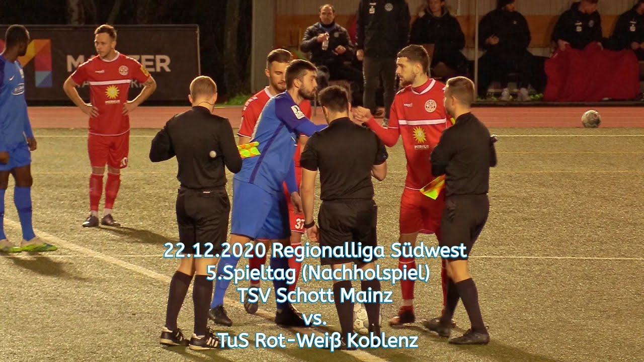 TSV Schott Mainz vs. TuS Rot-Weiß Koblenz