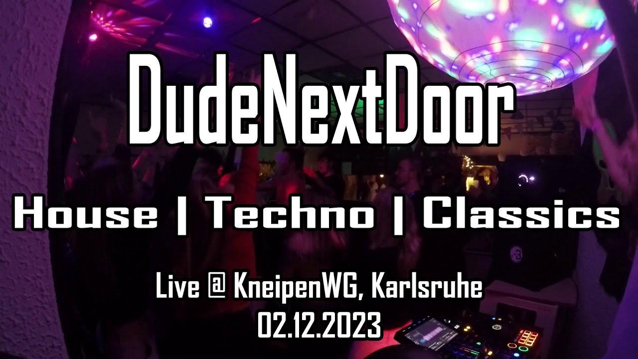 DudeNextDoor -PowerHour- LIVE @ KneipenWG, Germany, 02/12/2023