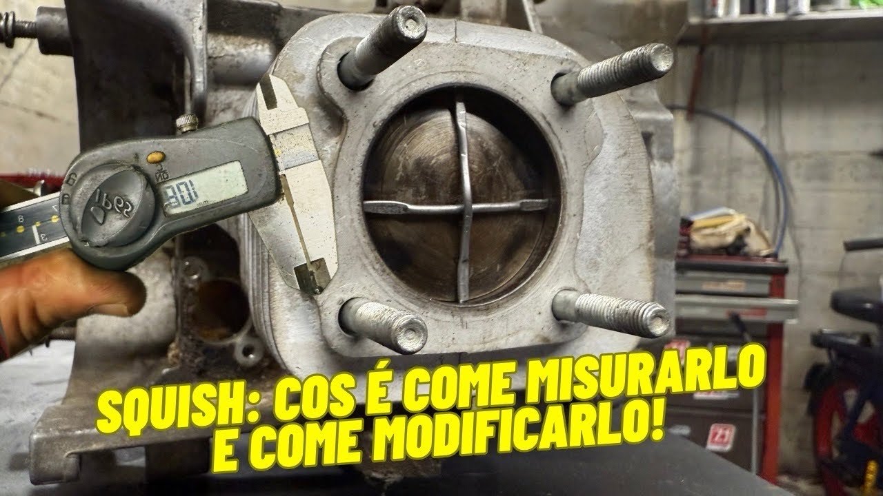 Cos’è lo SQUISH e come regolarlo su motori 2T