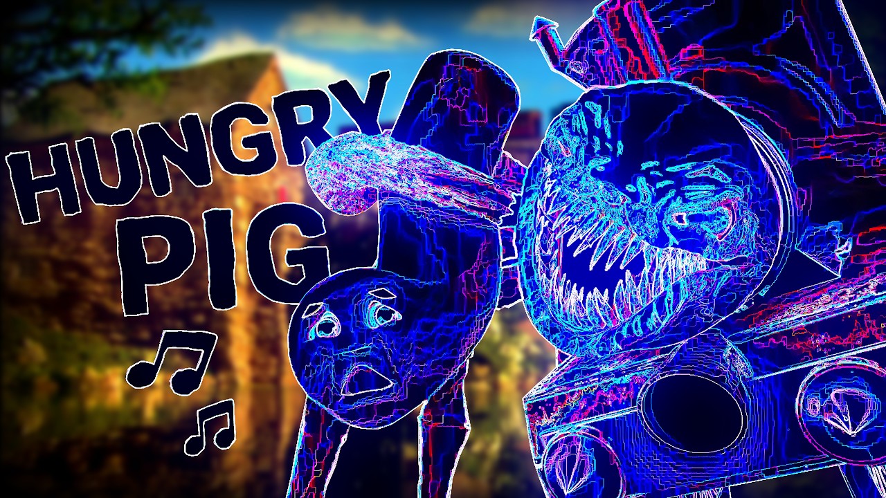 Choo Choo Charles - Hungry Pig Vocoded to the Thick Of It Thomas the Train Remix