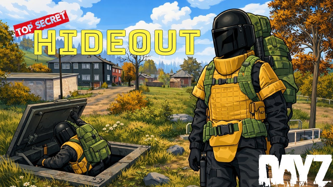 Я жил ПОД землёй в НОВЕЙШЕМ УБЕЖИЩЕ DayZ!!! Побег из DayZ