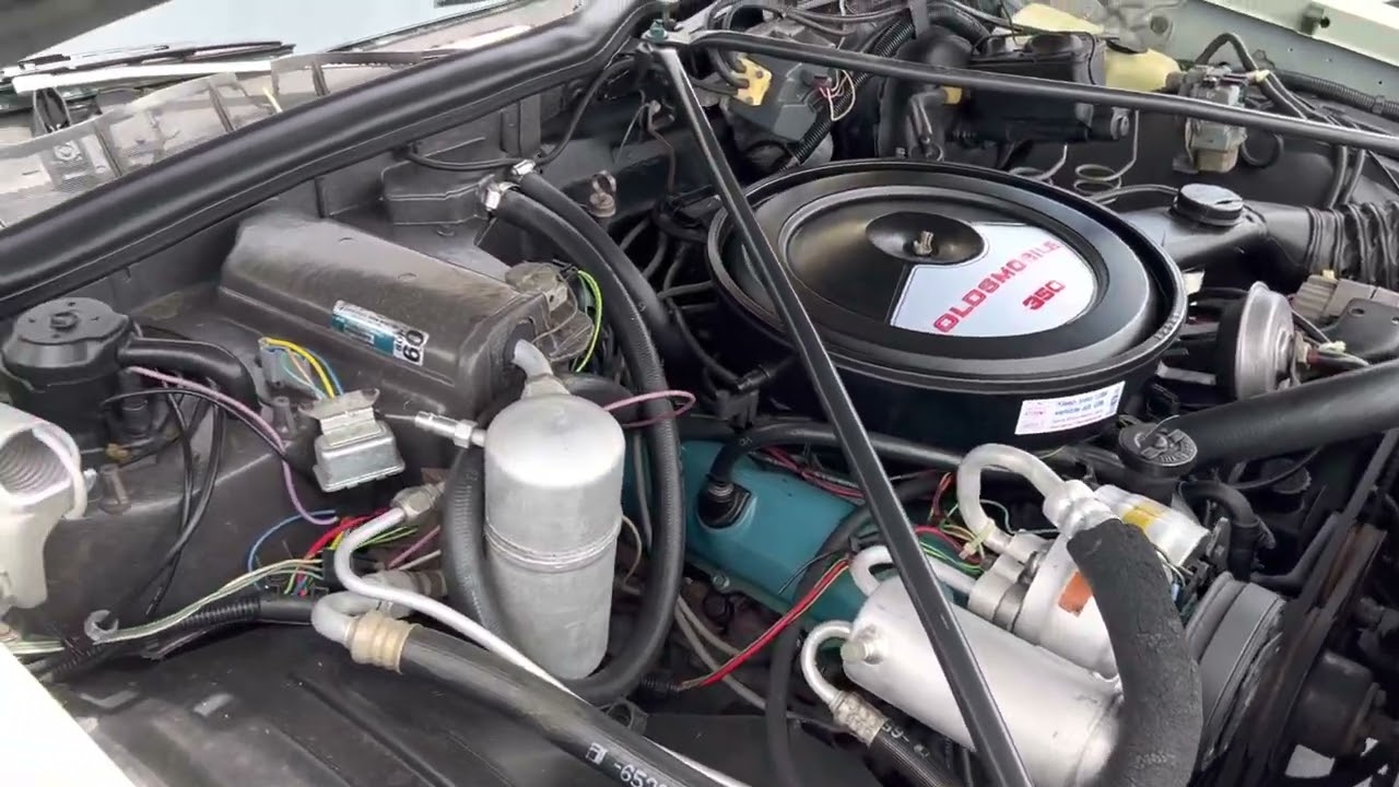1979 Oldsmobile Delta 88 Royale Engine Bay Video! 73,000 ORIGINAL MILES