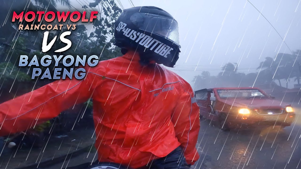 Motowolf Raincoat V3 Real World Review. 3 in 1 Jacket?