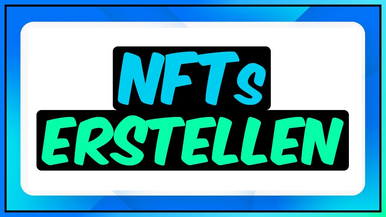 Wie erstellt man seine eigene NFT Collection - LaunchMyNFT Tutorial 2022