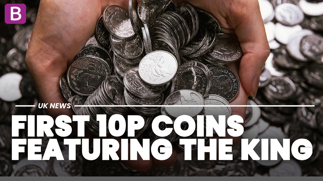 First 10p coins featuring the King enter circulation