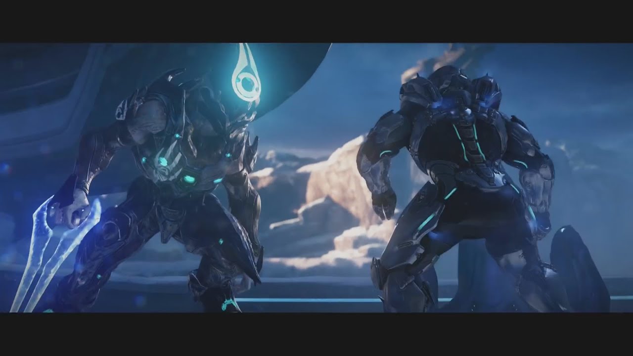 Halo 5: Guardians - Locke vs Jul 'Mdama (Team Osiris Fight) [1080P, 60FPS]
