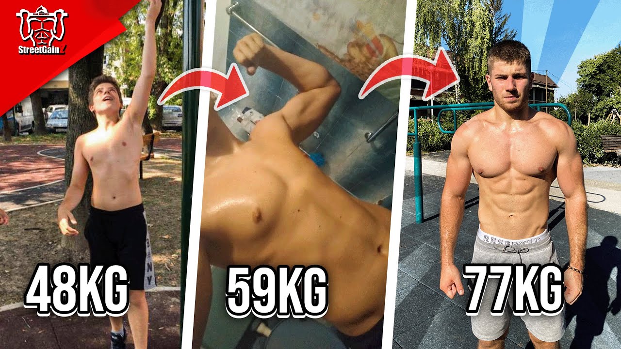 Stjepan Žabčić - NEVJEROJATNA STREET WORKOUT TRANSFORMACIJA!
