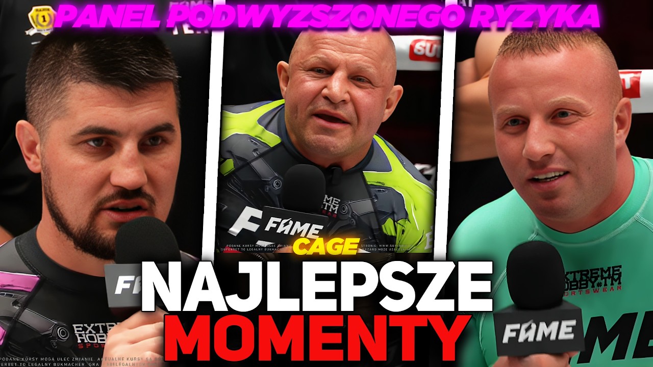 (Denis Załęcki, Murański, Kasjo, Don Diego) - CAGE FAME 31 - NAJLEPSZE MOMENTY
