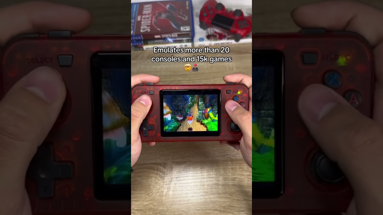 Play retro games on the R36H 