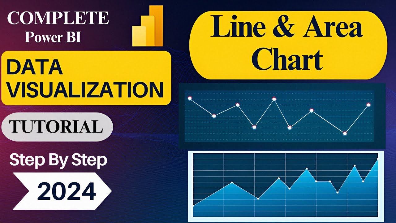 What is Line and Area Chart in Power BI? | Design Chart like a Pro by PowerBITrek | Power BI 2024
