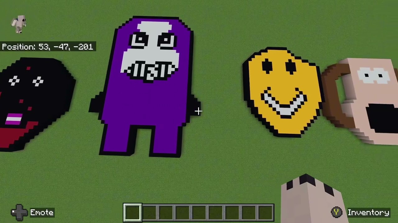 Every NN_RUSSIA Nextbot from Nico’s Nextbots built in Minecraft