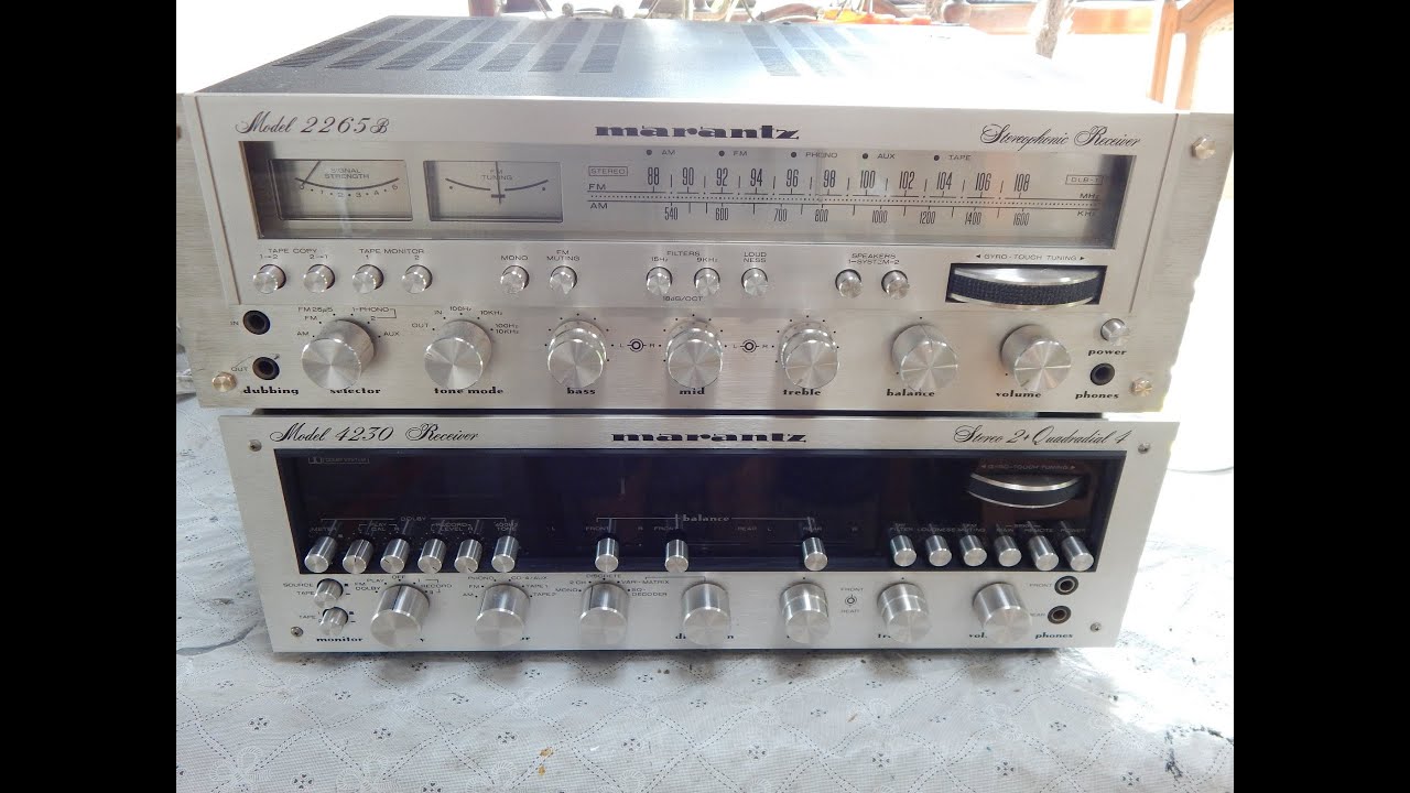 STEREO vs QUADRAFÔNICO - POR QUE TANTA CONFUSÃO ?? MARANTZ  4230-2265B