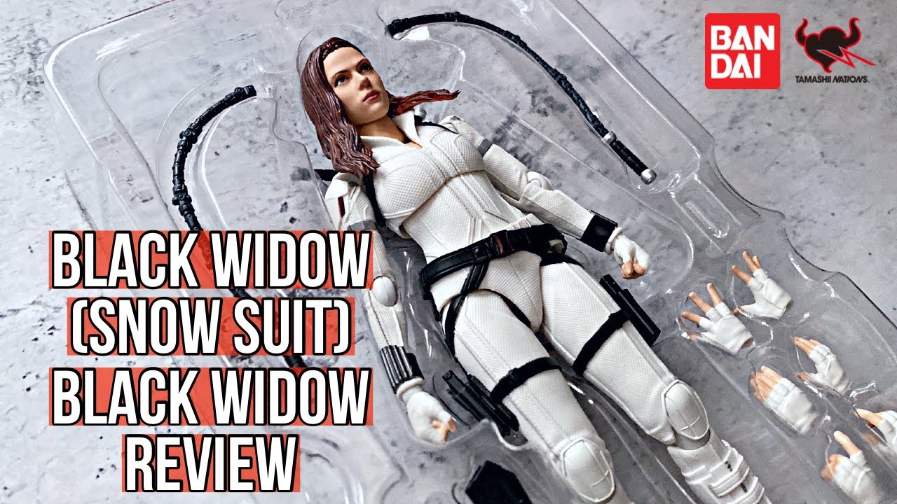 Black Widow (Snow Suit) BLACK WIDOW S.H. Figuarts Review! Full unboxing, Accessories, Comparisons