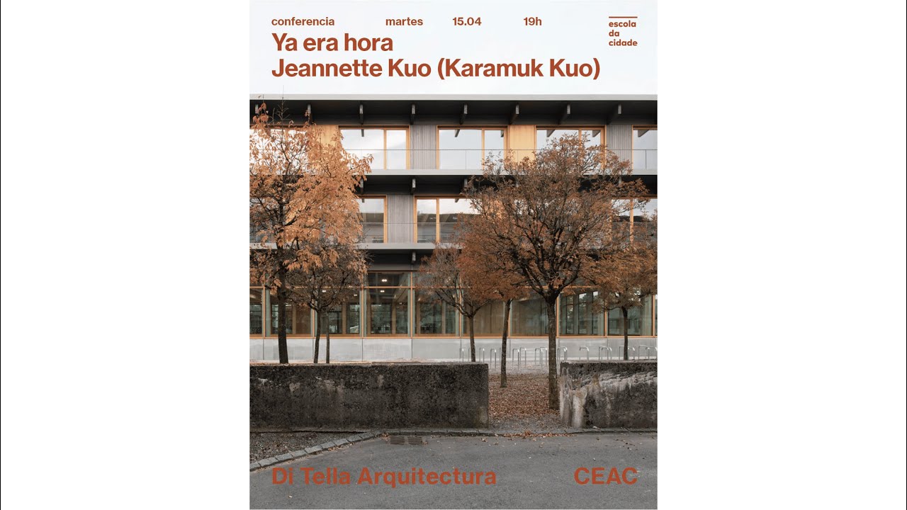 Ya era hora. Conferencia de Jeannette Kuo (Karamuk Kuo). 15/04/2025.