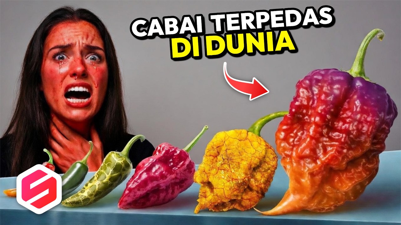 7 Cabai Paling Mematikan di Dunia: Lebih Pedas dari 100 Cabai Rawit Sekaligus!