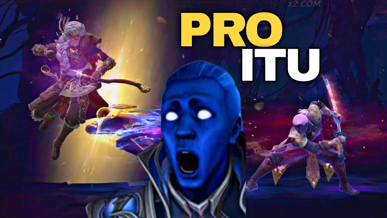 I Can't Defeat His ITU 😭 The best Itu Player I ever met || Shadow Fight 4 arena