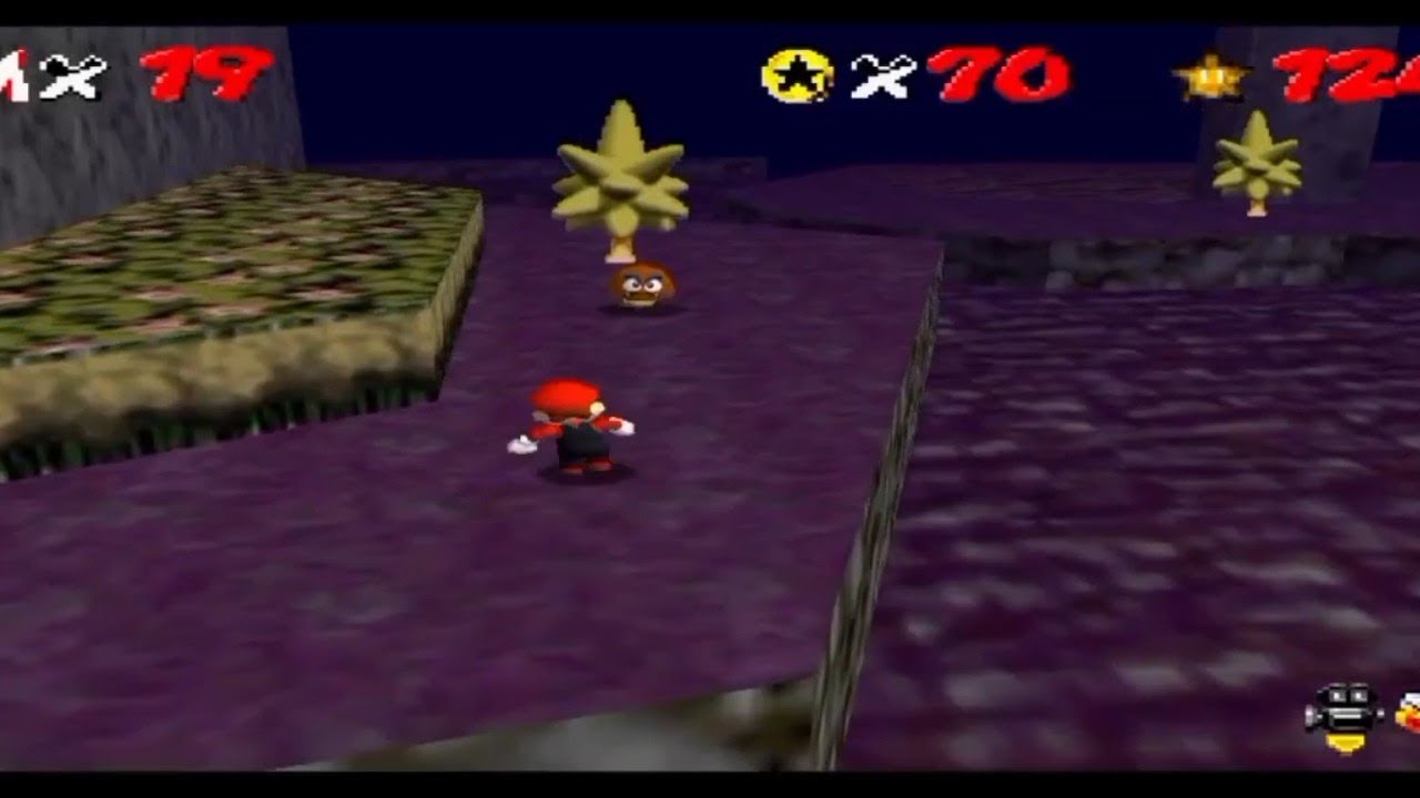 LWRNE - Course 14: Transparent Dead Ruins (Mario 64 Rom Hack)