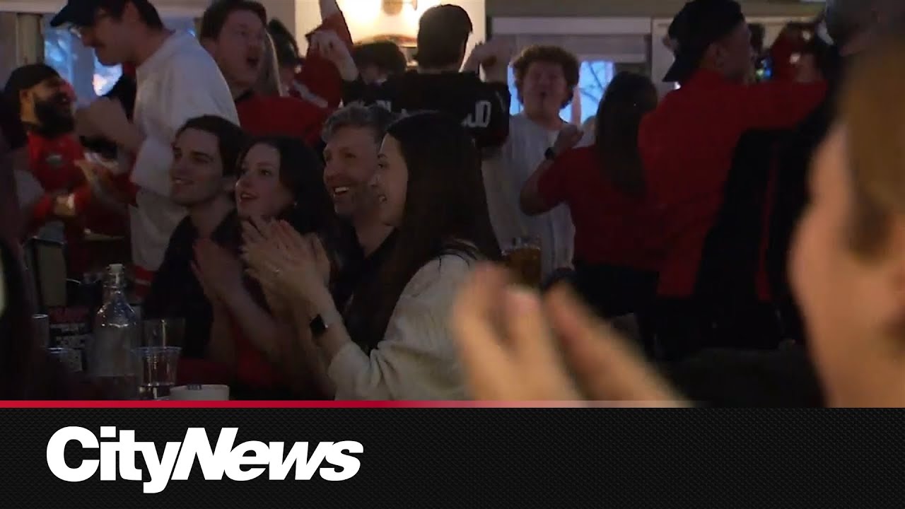 Calgarians react to Canada loss, emotional Gaudreau tribute at men's gold medal hockey game