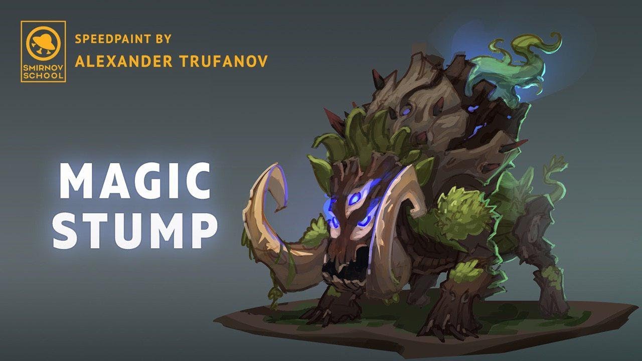MAGIC STUMP by Alexander Trufanov. Smirnov School.