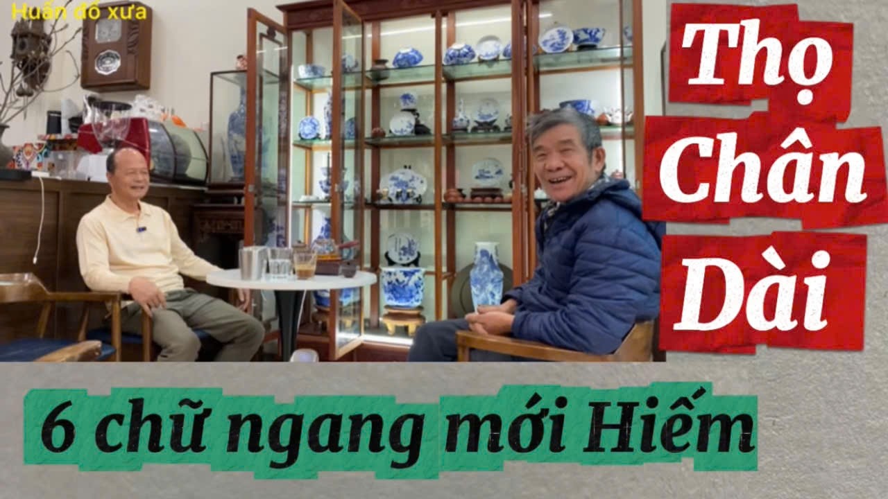 Cổ vật Thọ chân dài 6 chữ ngang mới Hiếm .