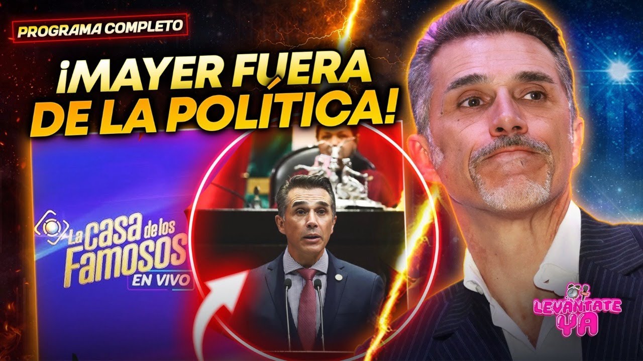 MAYER FUERA DE LA POLÍTICA Y EXHIBEN SU MEGAMANSION