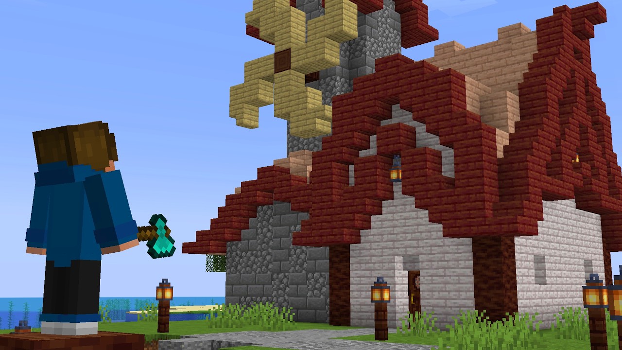 ESSA É A NOVA  MELHOR VILA DO MINECRAFT