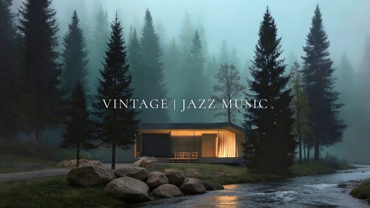 (playlist) Misty forest, where time stands still | 10 Cozy Vintage Jazz Songs