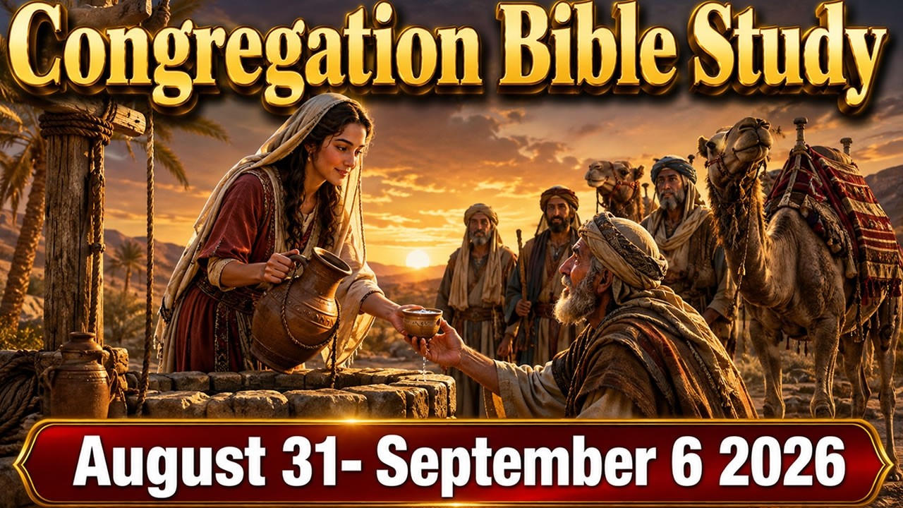 Congregation Bible Study answers | August 31- September 6, 2026