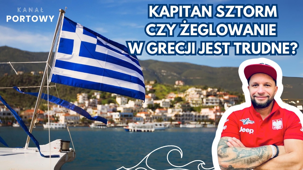 Czy żeglowanie w Grecji🇬🇷 jest trudne❓ - Sztorm na Kanale