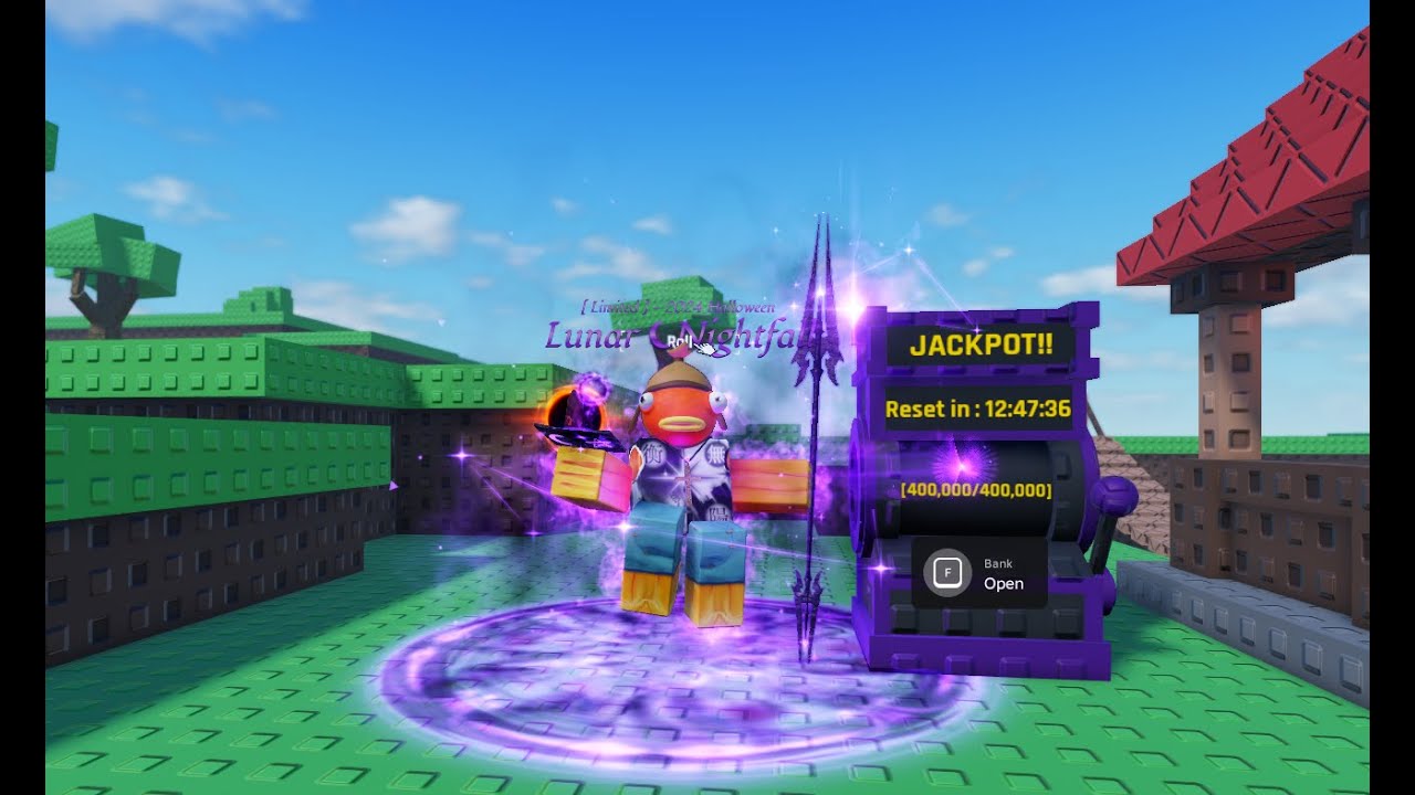 I finally got LEVEL 7 on the BANK/JACKPOT machine thingy thing [Sol's RNG]