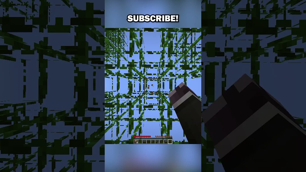 Minecraft, but I have x-ray on...
