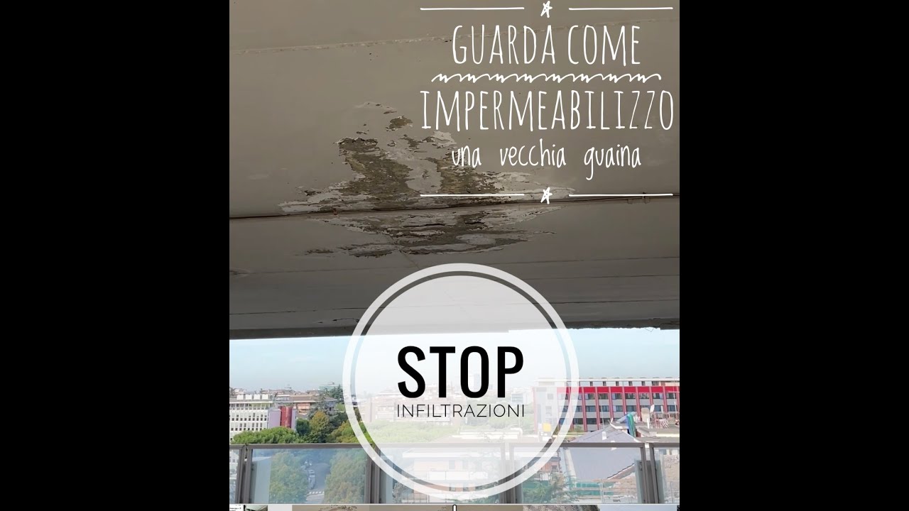 Impermeabilizzazione terrazze senza togliere pavimento o guaina