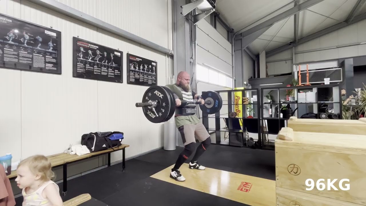 Vorbereitun zum stärsten Mann Deutschlands U105KG